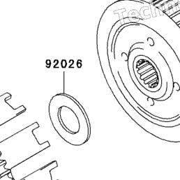 2000 Kawasaki NINJA ZX-6R (ZX600-J1) Clutch | Babbitts Kawasaki