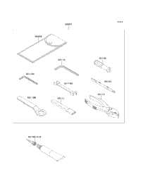 とくお 95-08 GENUINE KAWASAKI CLUTCH RELEASE LEVER NINJA ZX-6R ZX
