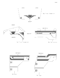 2022 Kawasaki Mule PRO-FXT (KAT820FNFNN) Decals | Babbitts