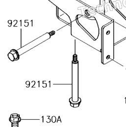 2017 Kawasaki MULE 4010 4X4 (KAF620MHF) Shift Lever(S) | Babbitts