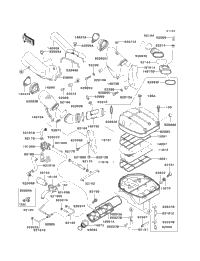 2003 Kawasaki NINJA ZX-7R (ZX750-P8) Air Cleaner | Babbitts