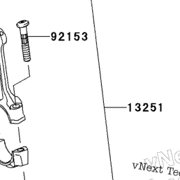 2008 Kawasaki NINJA ZX-10R (ZX1000E8F) Crankshaft/Piston(S