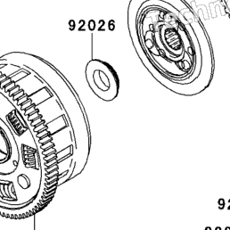 2012 Kawasaki NINJA ZX-10R (ZX1000KCF) Clutch | Babbitts Kawasaki