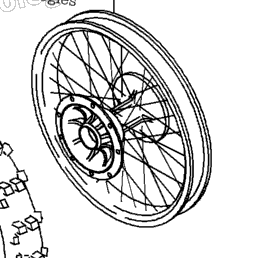 1992 Kawasaki KDX250 (KDX250-D2) Wheels/Tires | Babbitts Kawasaki