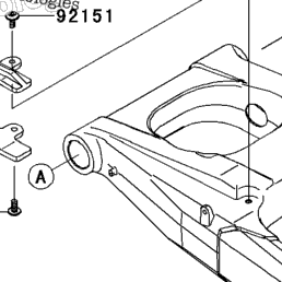 2012 Kawasaki NINJA ZX-14R (ZX1400ECF) Swingarm | Babbitts