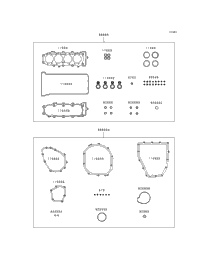 1998 Kawasaki NINJA ZX-6R (ZX600-G1) Gasket Kit | Babbitts