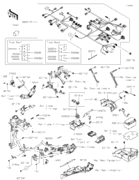 2024 Kawasaki Ninja 500 (EX500GRFAN) Chassis Electrical Equipment