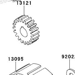 1997 Kawasaki KE100 (KE100-B16) Clutch | Babbitts Kawasaki Parts House