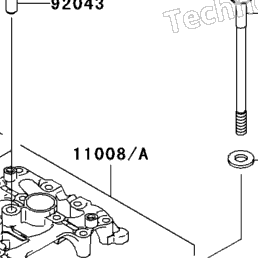 2003 Kawasaki NINJA ZX-6R (ZX636-B1) Cylinder Head | Babbitts