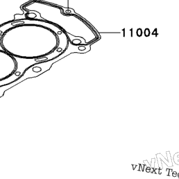 2003 Kawasaki NINJA ZX-6R (ZX636-B1) Cylinder Head | Babbitts