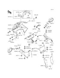 1996 Kawasaki NINJA ZX-9R (ZX900-B3) Cowling (Zx900-B3) | Babbitts