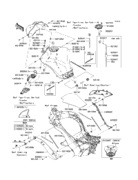 専用ページ 2013 Kawasaki Z1000 (ZR1000DDFA) Fuel Tank | Babbitts Kawasaki