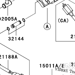 2008 Kawasaki ZZR600 (ZX600J8F) Carburetor | Babbitts Kawasaki