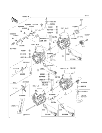 2006 Kawasaki ZZR600 (ZX600J6F) Carburetor | Powersports