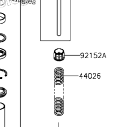 その他 123 2014 Kawasaki NINJA ZX-6R ABS (ZX636FEF) Front Fork | Babbitts