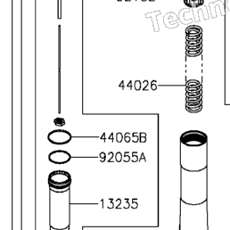 2014 Kawasaki NINJA ZX-6R ABS (ZX636FEF) Front Fork | Babbitts