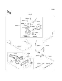Kouページ Kawasaki Motorcycle 1996 OEM Parts Diagram for Ignition