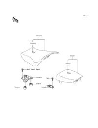 seiiiiページ Kawasaki Motorcycle 1999 OEM Parts Diagram for Ignition