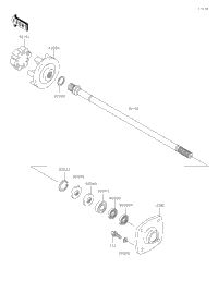 2018 Kawasaki JET SKI STX-15F (JT1500AJF) Drive Shaft | Babbitts