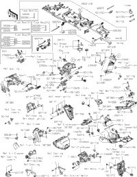 2021 Kawasaki Ninja H2 SX SE+ (ZX1002DMFNN) Chassis