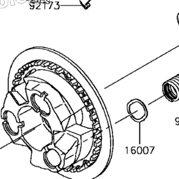2017 Kawasaki Z900 ABS (ZR900BHF) Clutch | Babbitts Kawasaki Parts