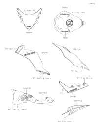 noa0517様・専用 カワサキ（Kawasaki） Used 14091-3814 COVER,HEAD [X2401-17