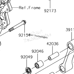2018 Kawasaki VERSYS 1000 (KLZ1000BJF) Suspension/Shock Absorber