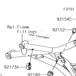 2018 Kawasaki VERSYS 1000 (KLZ1000BJF) Suspension/Shock Absorber