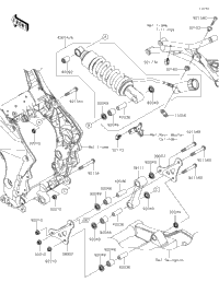 2018 Kawasaki VERSYS 1000 (KLZ1000BJF) Suspension/Shock Absorber