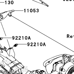 2007 Kawasaki NINJA ZX-6R (ZX600P7F) Cowling | Babbitts Kawasaki