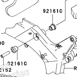 2006 Kawasaki NINJA ZX-6R (ZX636C6F) Fuel Tank | Babbitts Kawasaki