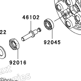 2009 Kawasaki NINJA 250R (EX250J9FA) Clutch | Babbitts Kawasaki