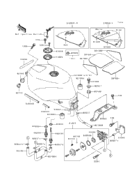 1993 Kawasaki NINJA ZX-7 (ZX750-L1) Fuel Tank (Zx750-L1