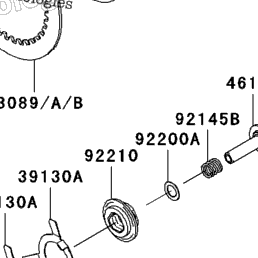 2008 Kawasaki NINJA ZX-6R (ZX600P8F) Clutch | Babbitts Kawasaki