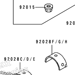 1994 Kawasaki NINJA ZX-7R (ZX750-M2) Crankshaft | Babbitts