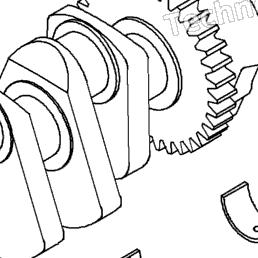 1994 Kawasaki NINJA ZX-7R (ZX750-M2) Crankshaft | Babbitts
