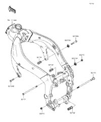 2016 Kawasaki NINJA ZX-6R (ZX636EGFA) Engine Mount | Babbitts