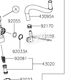 2018 Kawasaki Ninja 400 (EX400HJF) Rear Master Cylinder | Babbitts