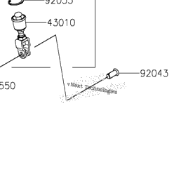 ぱやページ 2018 Kawasaki Ninja 400 (EX400HJF) Rear Master Cylinder | Babbitts