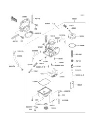2004 Kawasaki KDX220R (KDX220-A11) Carburetor | Babbitts Kawasaki