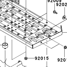 2003 Kawasaki PRAIRIE 360 4X4 (KVF360-A1) Footrests | Babbitts