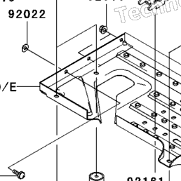 2003 Kawasaki PRAIRIE 360 4X4 (KVF360-A1) Footrests | Babbitts