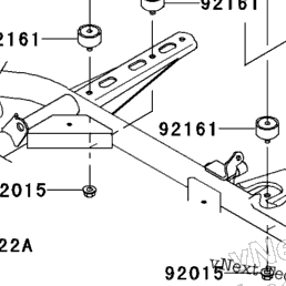 2003 Kawasaki PRAIRIE 360 4X4 (KVF360-A1) Footrests | Babbitts