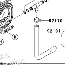 2005 Kawasaki ZZR1200 (ZX1200-C4) Carburetor | Babbitts Kawasaki