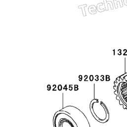 2008 Kawasaki NINJA ZX-10R (ZX1000E8F) Transmission | Babbitts