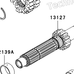 2008 Kawasaki NINJA ZX-10R (ZX1000E8F) Transmission | Babbitts