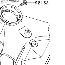 2005 Kawasaki NINJA ZX-6R (ZX636-C1) Air Duct | Babbitts Kawasaki