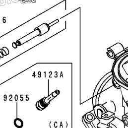 1998 Kawasaki NINJA ZX-6R (ZX600-G1) Carburetor Parts | Babbitts