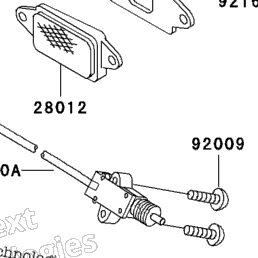 1994 Kawasaki NINJA ZX-11 (ZX1100-D2) Ignition Switch/Locks