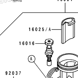 1993 Kawasaki KX250 (KX250-J2) Carburetor | Babbitts Kawasaki